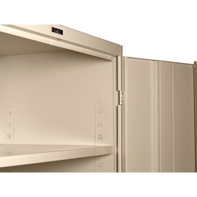 C-Thru Deluxe Counter High Storage Cabinet - 36"W x 24"D x 42"H (Unassembled)