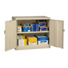 Easy To Assemble Jumbo Counter-Height Storage Cabinet - 48'W x 18'D x 42'H