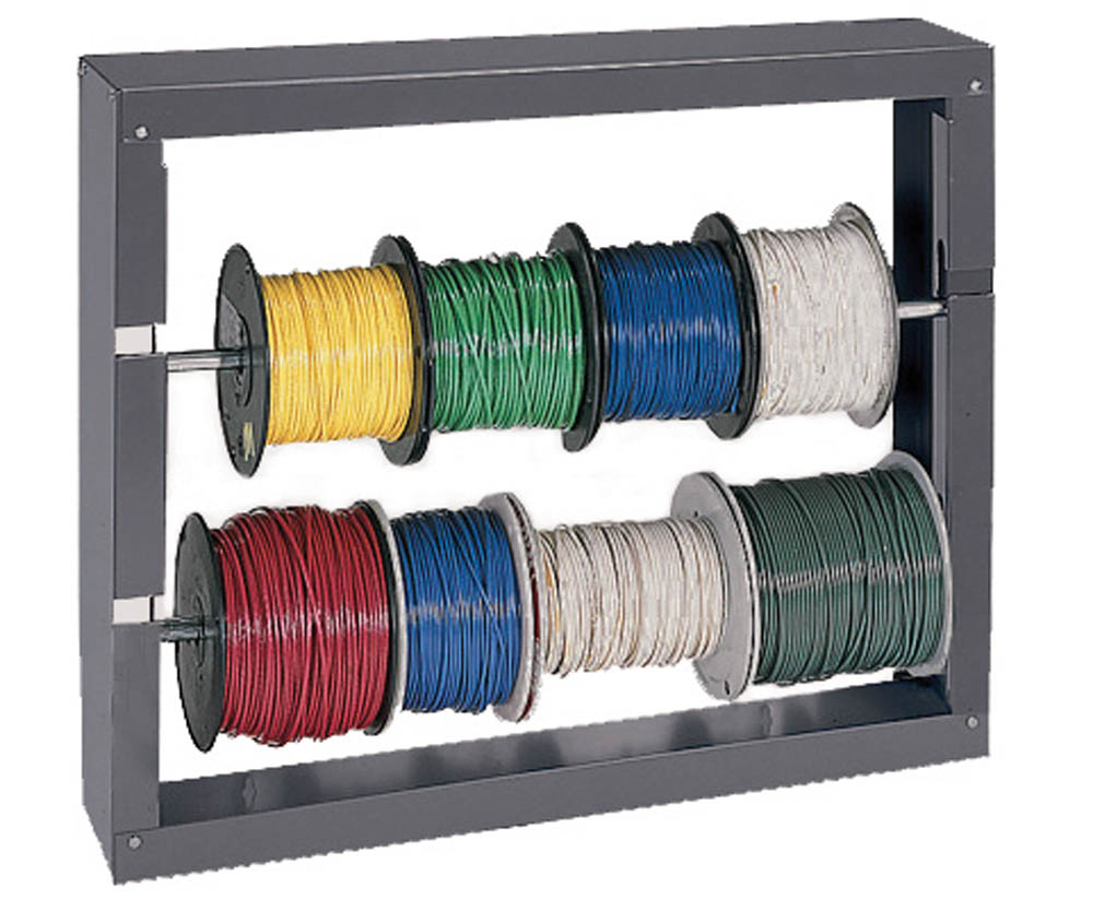 Durham Mfg 384 95 2 Rod Wire Spool Rack Metal Cabinet Store