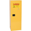 Space Saver Flammable Liquid Safety Cabinet- 24 Gallon Capacity (Self-Closing)