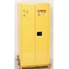Hazmat Drum Safety Cabinet, One-Drum Vertical Storage (Self Closing)