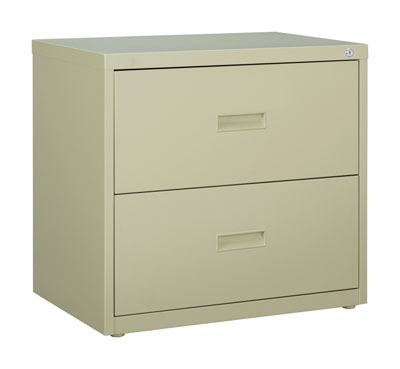 HL1000 Series 2 Drawer Lateral File Cabinet, 30" Wide