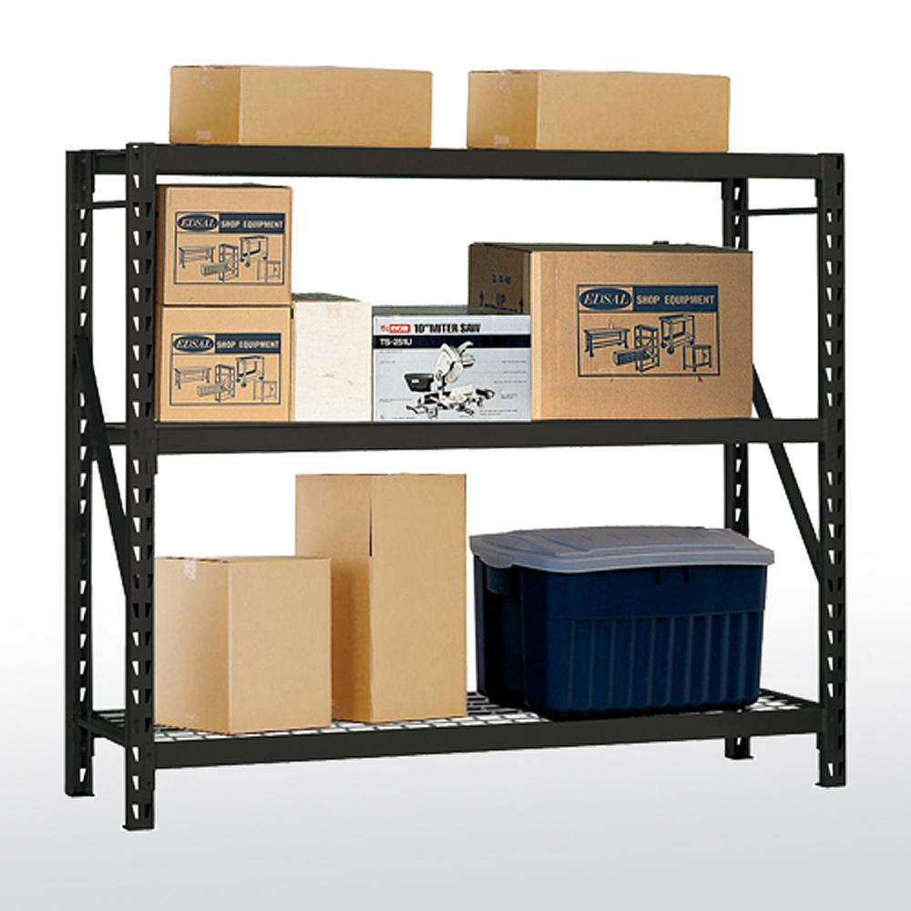 Sandusky 7224PRBWWD3, 3 Shelf Welded Storage Rack Metal