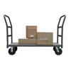 2 Sided Platform Truck|8 " Polyurethane Cstrs