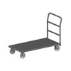 Low Deck Stock Truck with 5' Mold-On Rubber Casters (2,000 lbs. capacity)