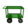 Perforated Garden Cart w/ 12' Pneumatic Casters 