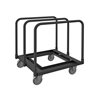 Panel Moving Trucks w/ 5' Polyolefin Casters & Open Deck (1,400 lbs. capacity)