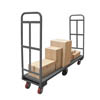 2 Sided Platform Truck with Polyurethane Casters 
