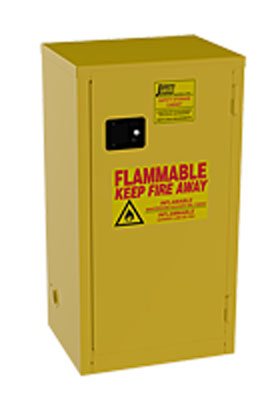 BA18 - Safety Cabinet for Flammables w/ 1 Door- Manual Close