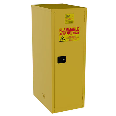 Safety Cabinet for Flammables w/ 1 Door, 60 Gallon Capacity