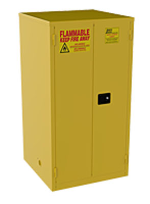 Safety Cabinet for 30 to 55 Gallon Drums, Self Close