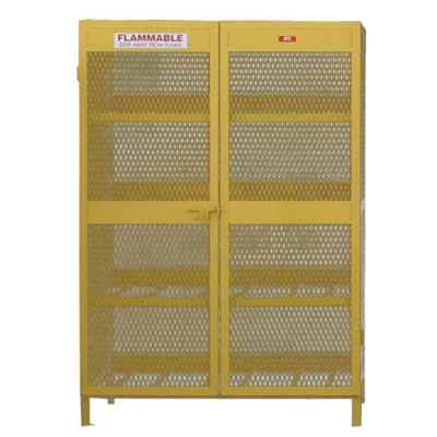 CH120 - Gas Cylinder Propane Tank Cabinets (Horizontal) - 50"W x 40"D x 71"H