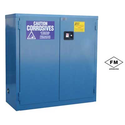 Safety Cabinet for Corrosives, 23' Wide, Self Close