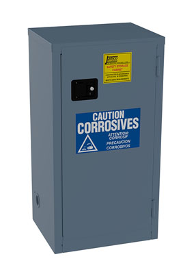 CK18 - Safety Cabinet for Corrosives, 23" Wide, Self Close