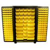 Model DF, 14 Gauge Bin Cabinet - 48"W x 24"D x 78"H