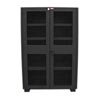 14 Gauge Clearview Door Cabinet, 36"W x 24"D x 78"H