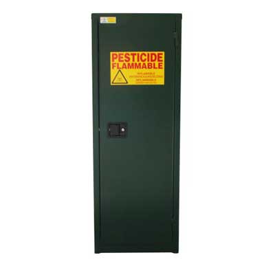 Safety Cabinet for Pesticides, 23' Wide, Self Close