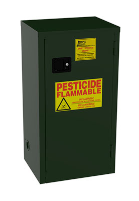 FL18 - Safety Cabinet for Pesticides, 23" Wide, Manual Close