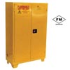 Forkliftable Safety Cabinet for Flammables- Manual Close, 43"W x 34"D x 70"H