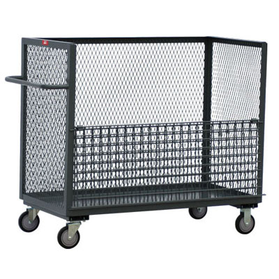 Mesh Box Truck- 3 Sided w/ Removable Gate, 30'Wide
