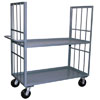 2-Sided Slat Truck w/ 2 Shelves, 24'W