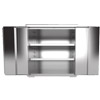 Stainless Steel Cabinet with Paddle Latch Handle - 36"W x 24"D x 37"H