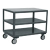 LC472 - 3 Shelf Reinforced Mobile Table, 1,200 lb. Capacity, 36" Wide