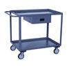 Specialty Service Cart w/ 2 Shelves & 1 Drawer, 24' Wide