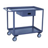 LK348 - Specialty Service Cart w/ 2 Shelves & 1 Drawer, 30" Wide