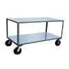 2 Shelf Reinforced Mobile Table, 4,800 lb. Capacity, 24' Wide