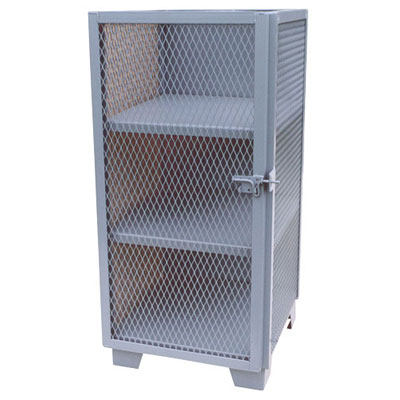 Model ME, Narrow All Mesh Security Cabinets - 24"D x 54"H