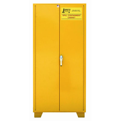 ML236 - 14 Gauge Spill Containment Clean-Up Supply Cabinet - 36"W x 24"D x 78"H