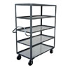 5-Shelf Ergonomic Stock Truck, 36"W