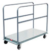 PR348 - Long Roll Platform Truck w/ Side Rails, 30" Wide