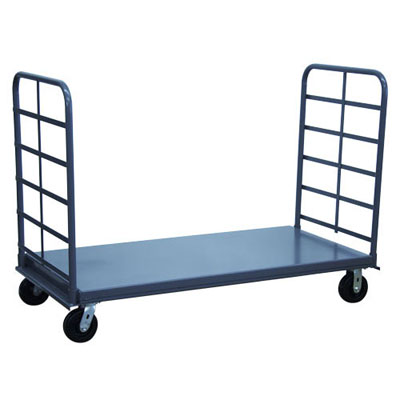 Twin Handled Platform Truck w/ 6' Casters- 1,200 lb. Capacity, 36' Wide