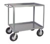 2 Shelf Steel Vibration Reduction Cart w/ Standard Handle, 24" Wide, 1,200 lb. Capacity