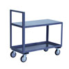 SH248 - 2 Shelf Low Profile Cart w/ Straight Handle, 24" Wide