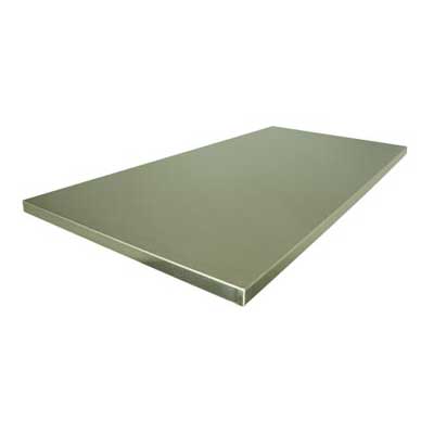 1-1/2" Thick Stainless Steel Table Top