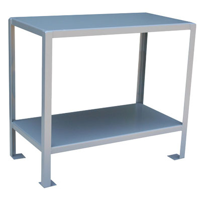 Work Stand w/ 2 Shelves, 18" Deep