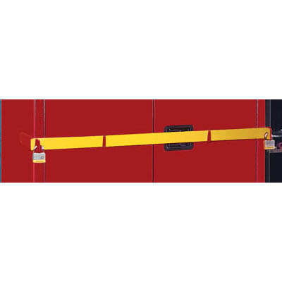 Replacement Security Bar for 45 Gal Capacity High Security Safety Cabinet, Yellow