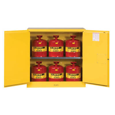 Sure-Grip EX Safety Cabinet/Can Package - Manual Close, 30 Gal Capacity