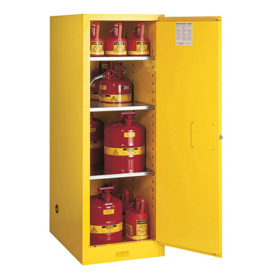 Sure-Grip EX Slimline Flammable Safety Cabinet - Manual Close, 54 Gal Capacity