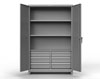 48'W Lean Series Storage Cabinet w/6 Drawers