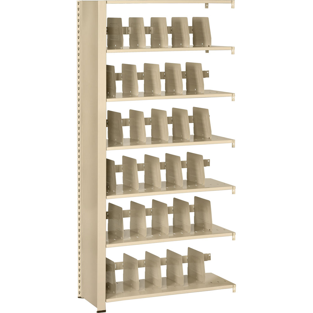 Imperial Open Shelving, Single Entry Add-On Unit - 76'H