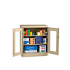 C-Thru Deluxe Counter High Storage Cabinet - 36'W x 18'D x 42'H (Unassembled)