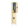 Double Tier Locker w/ Legs, 12'W (Assembled)