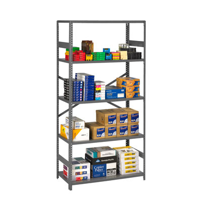 Commercial Grade ESP Standard Shelving, 5 Shelves