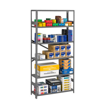 Commercial Grade ESP Standard Shelving, 6 Shelves