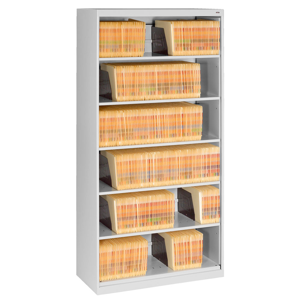 Open Fixed Shelf Lateral Files - 36"W x 16 1/2"D