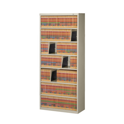 Fixed Shelf File - 34 1/2"W x 13 1/2"D x 78"H